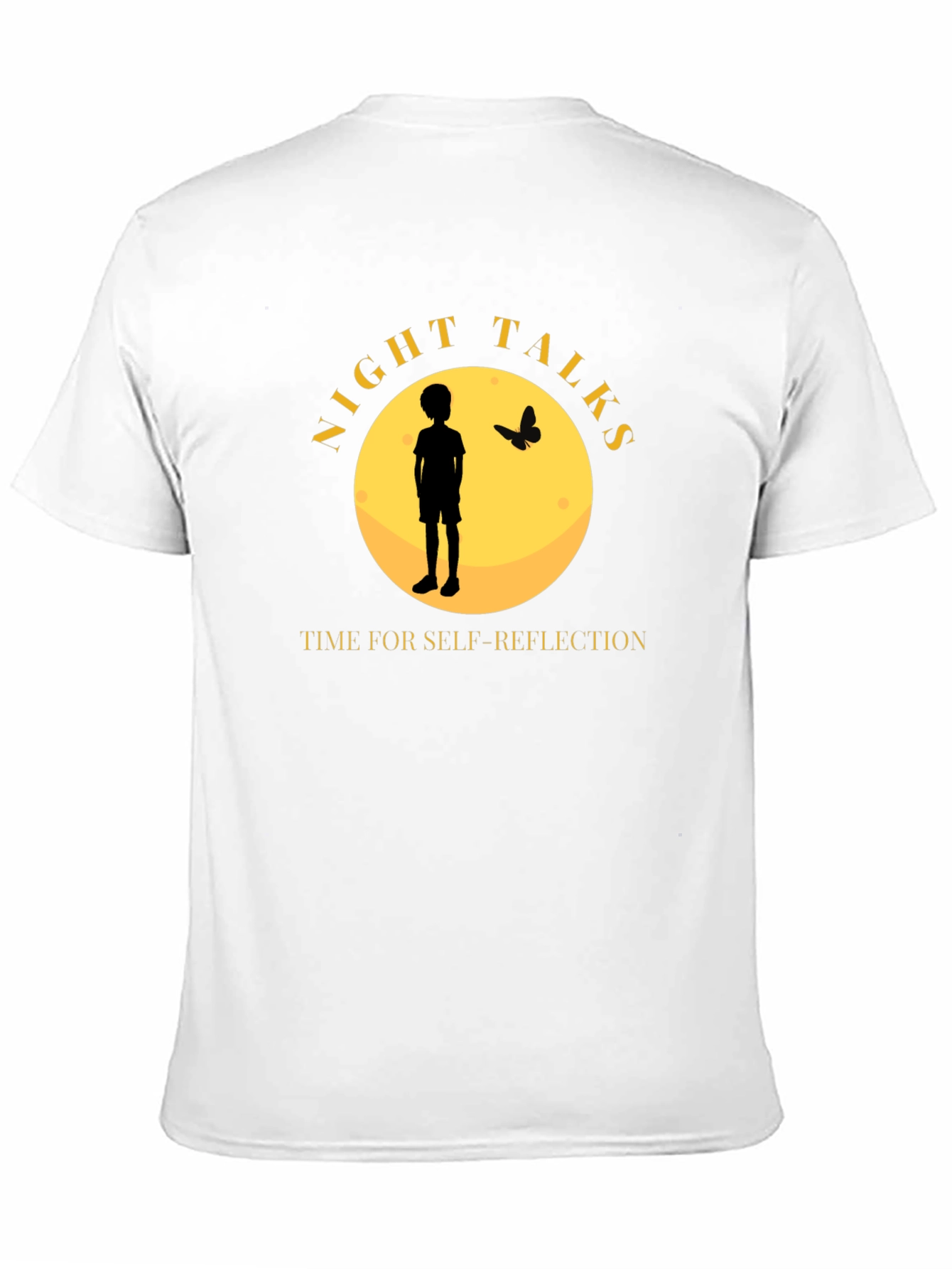 Night Talks T-Shirt - Self-Reflection Design