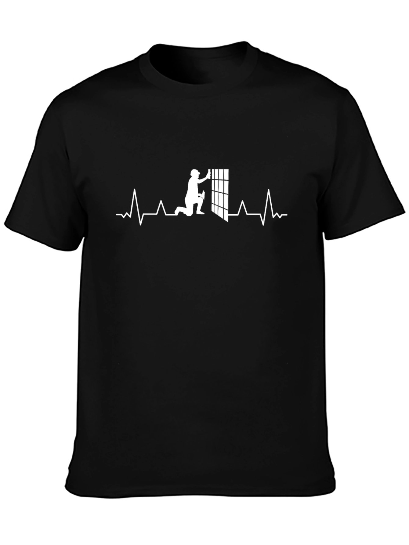 Window Cleaner Heartbeat T-Shirt