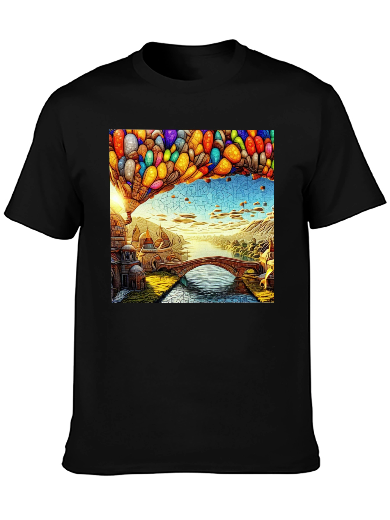 Artistic Hot Air Balloon T-Shirt