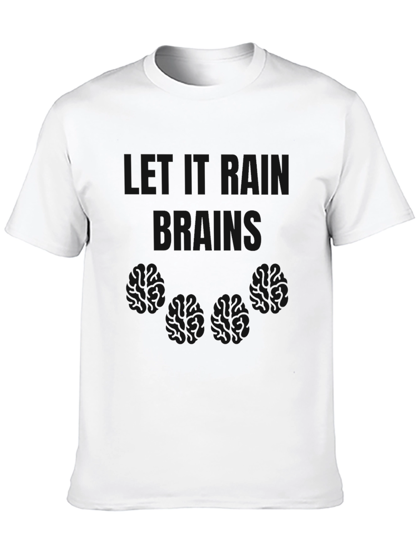Mens Black Crew Neck Short Sleeve T-Shirt