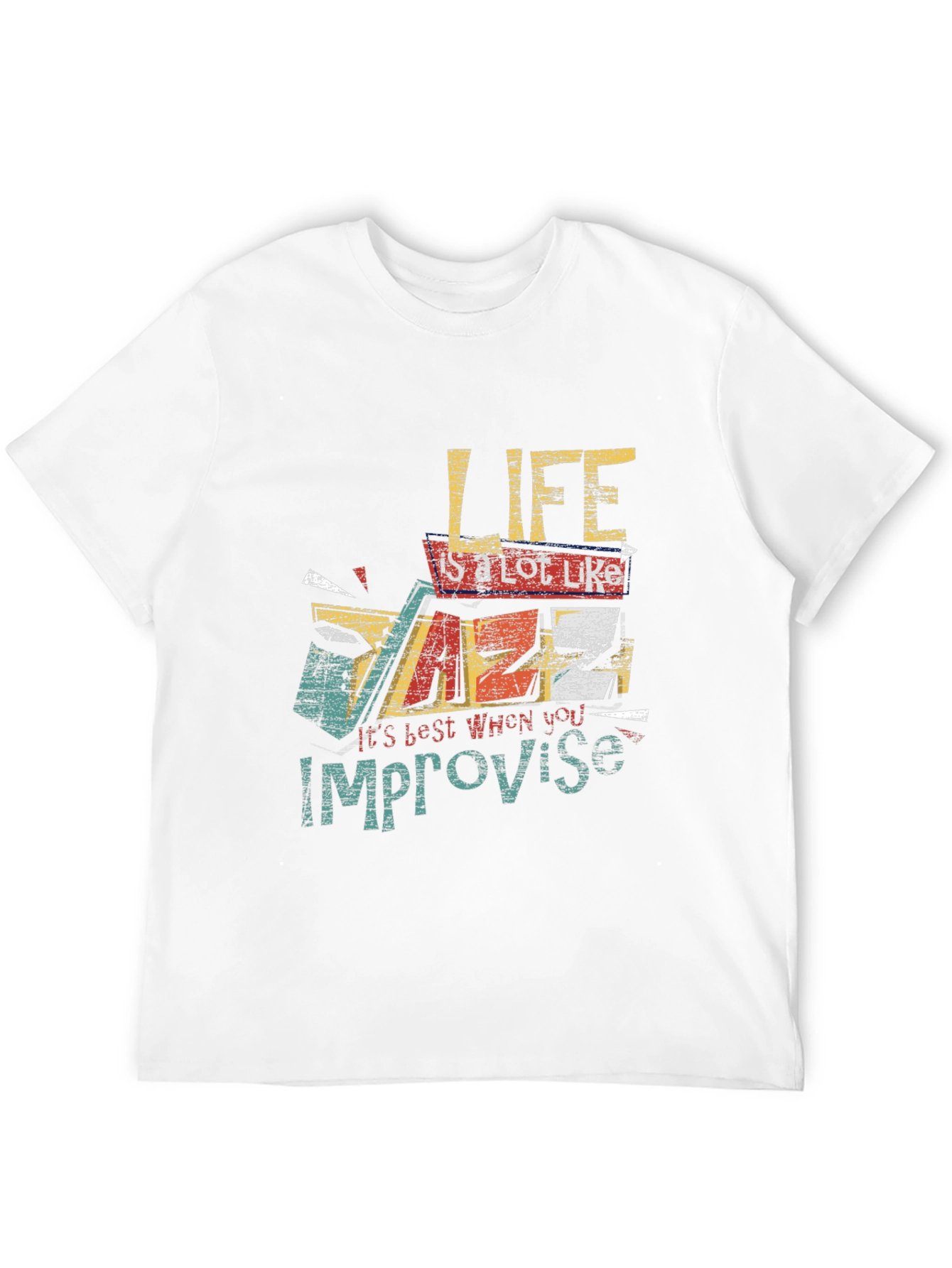 Life Improvise Graphic Print Tee