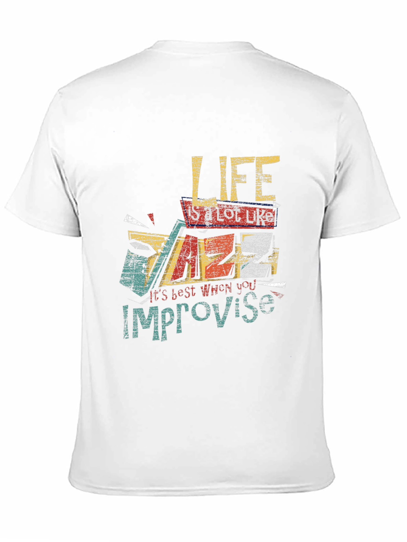 Life Improvise Graphic Print Tee