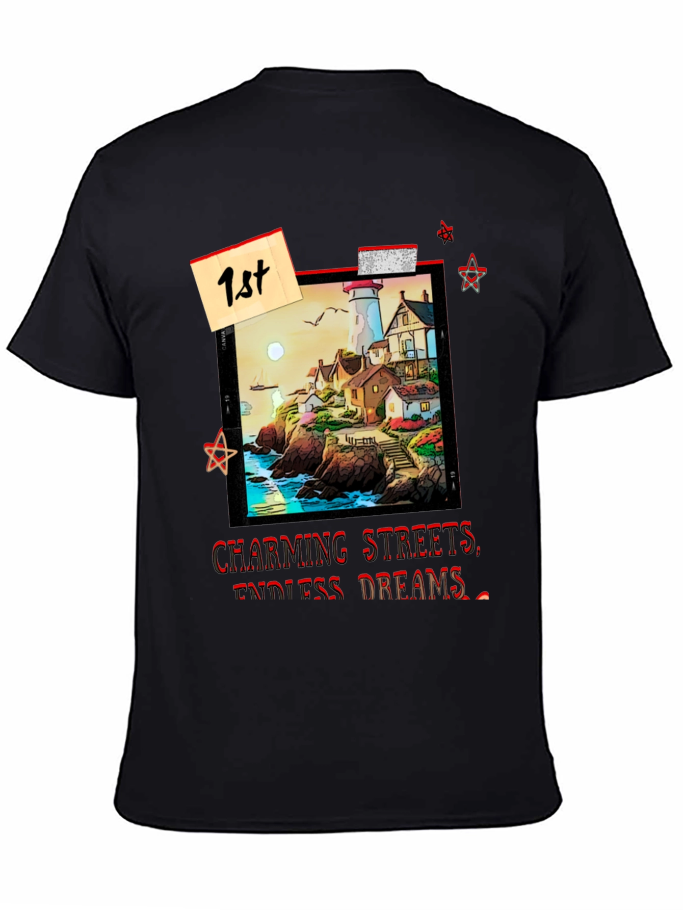 Charming Streets Graphic Tee
