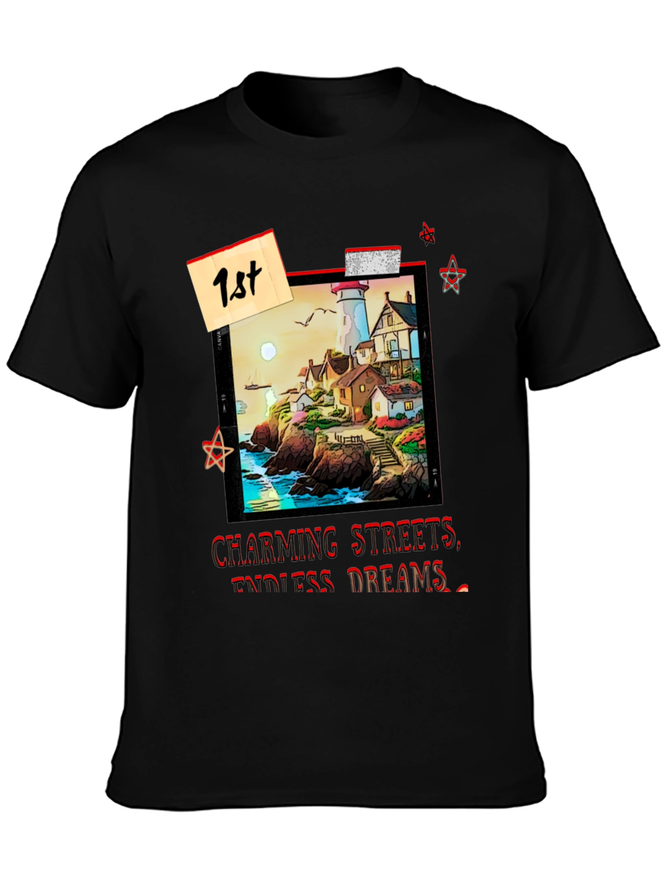 Charming Streets Graphic Tee
