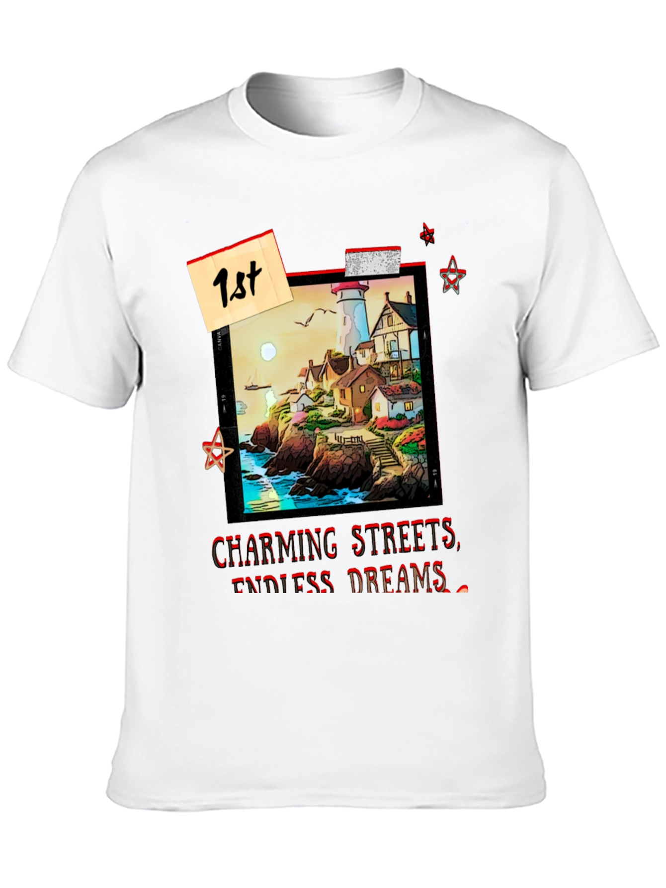 Charming Streets Graphic Tee