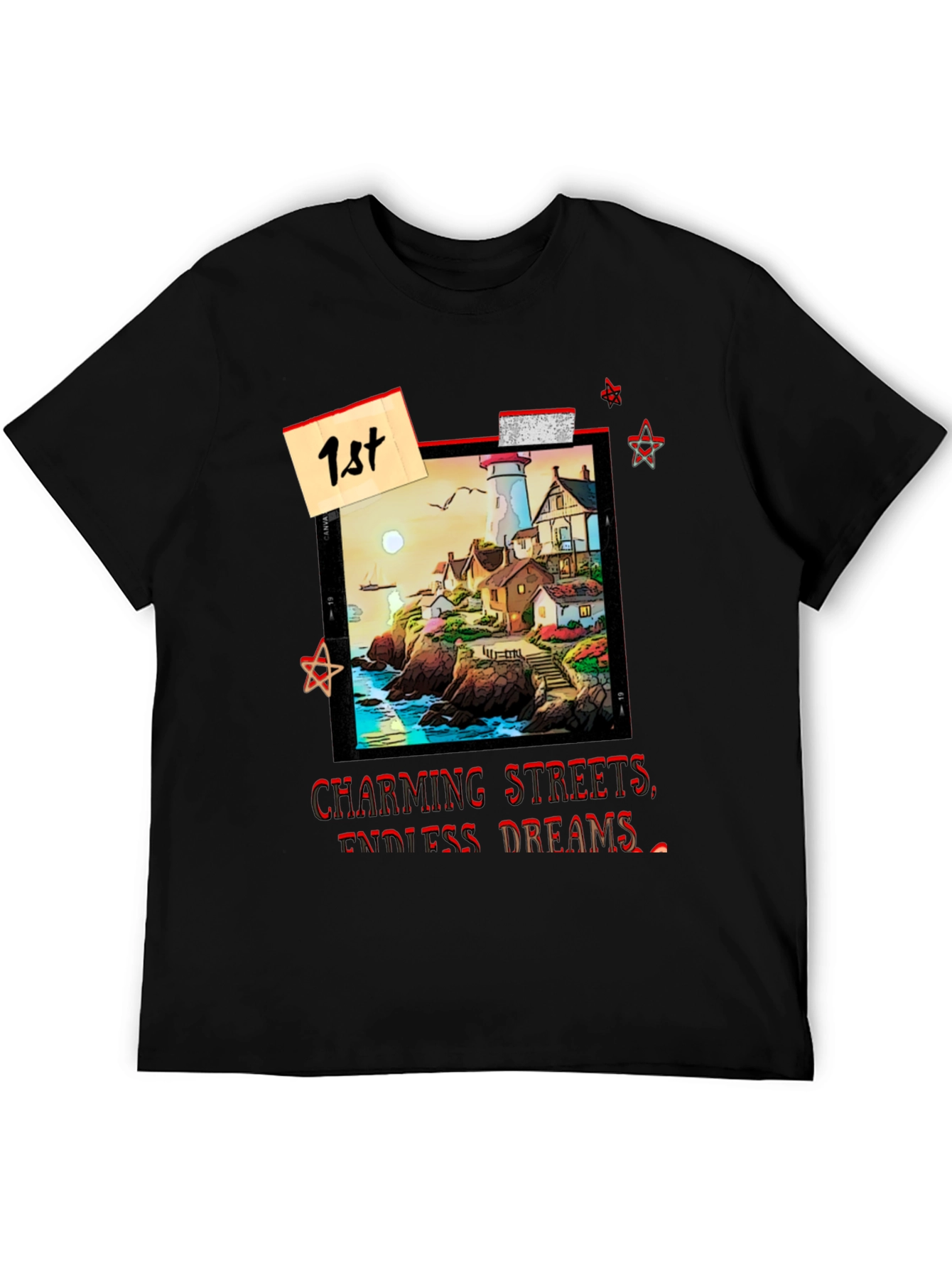 Charming Streets Graphic Tee