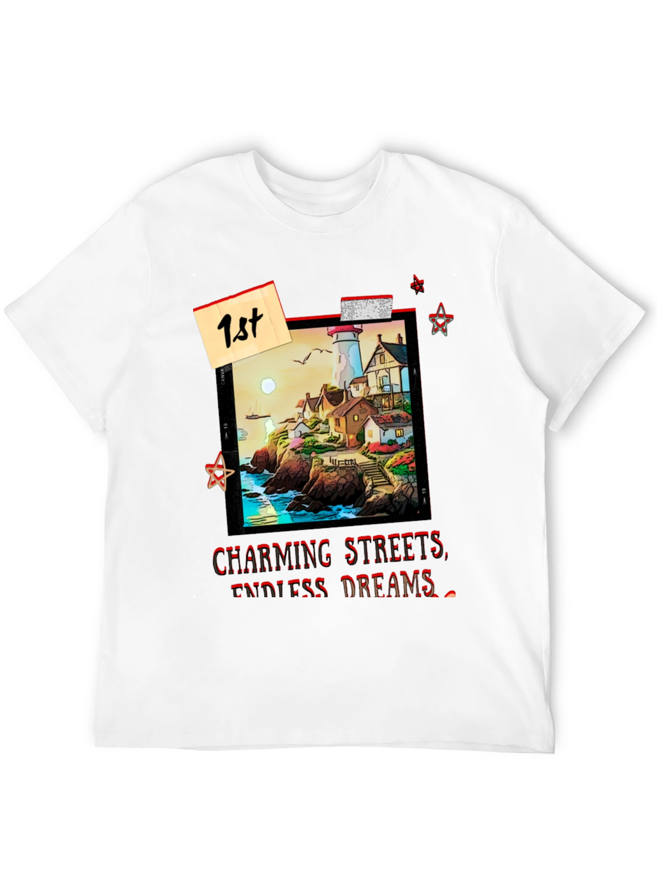 Charming Streets Graphic Tee