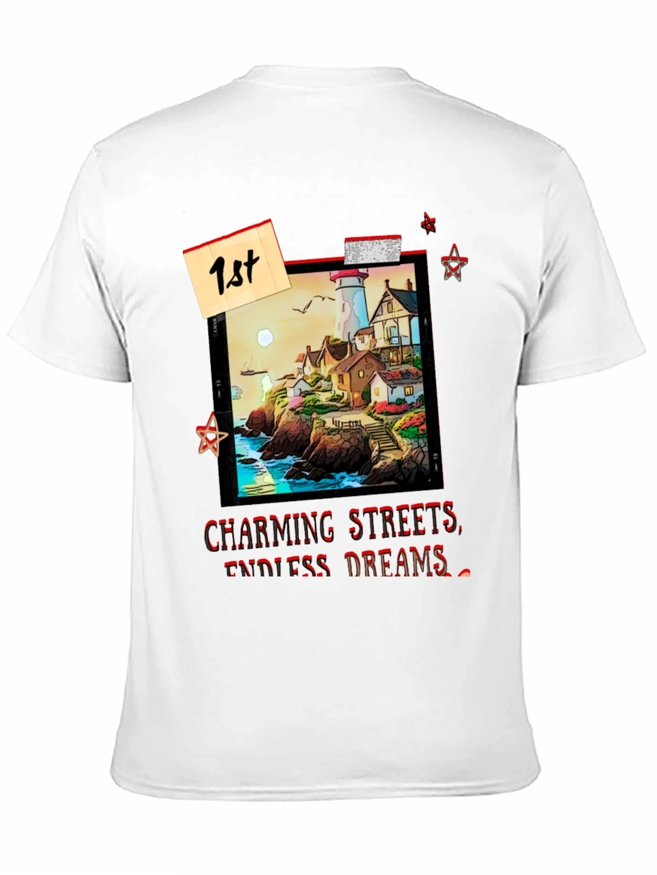 Charming Streets Graphic Tee