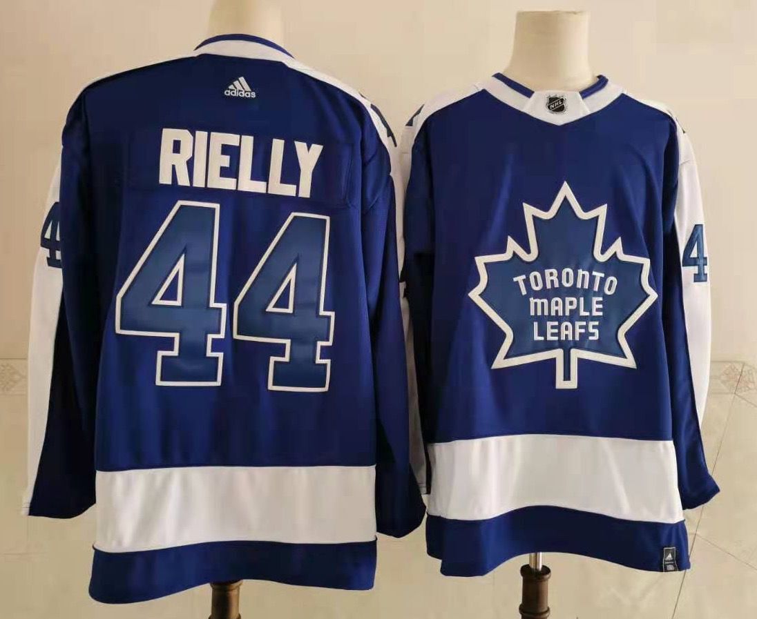 Men's Toronto Maple Leafs Morgan Rielly #44 Blue Breakaway Player Jerseys