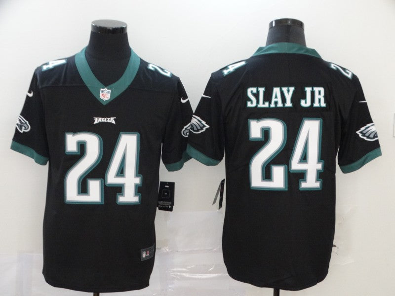 Men's Philadelphia Eagles Darius Slay Jr. #24 Black Game Jerseys