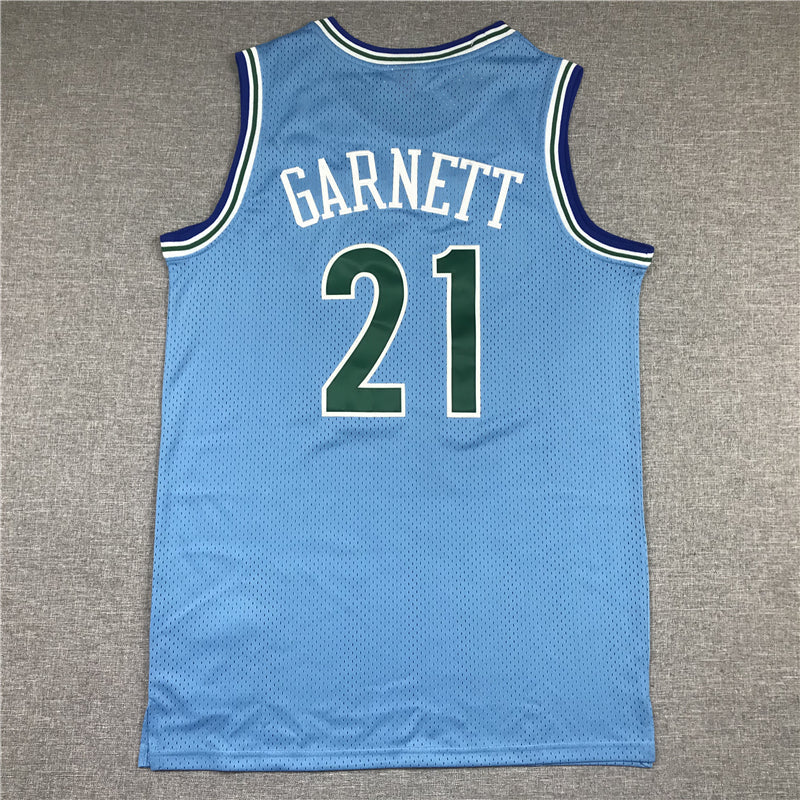 Men's Minnesota Timberwolves Kevin Garnett Hardwood Classics Swingman Jerseys