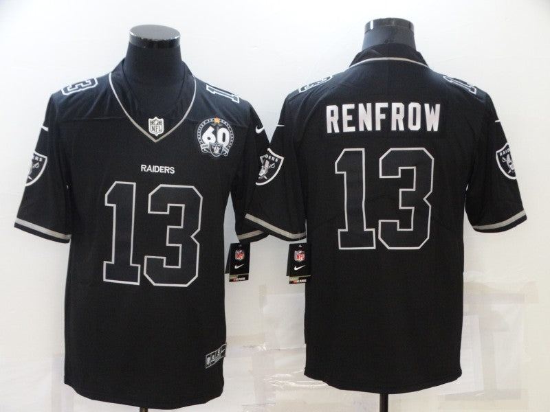 Men's Las Vegas Raiders Hunter Renfrow #13 Black Game Player Jerseys