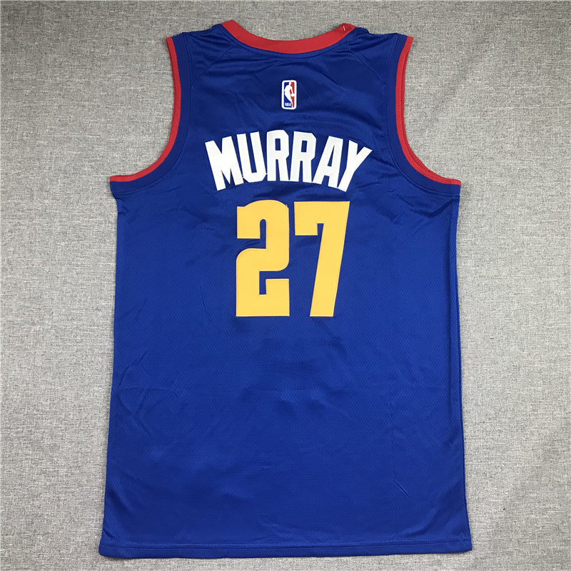Men's Denver Nuggets Jamal Murray Blue 2020/21 Swingman Player Jerseys