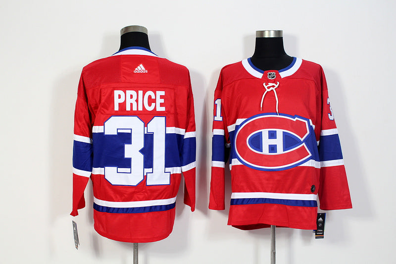Men's Montreal Canadiens Carey Price #31 Red Player Game Jerseys