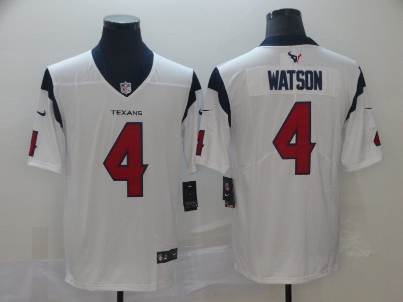 Men's Deshaun Watson Houston Texans #4 Player Game Jerseys - White