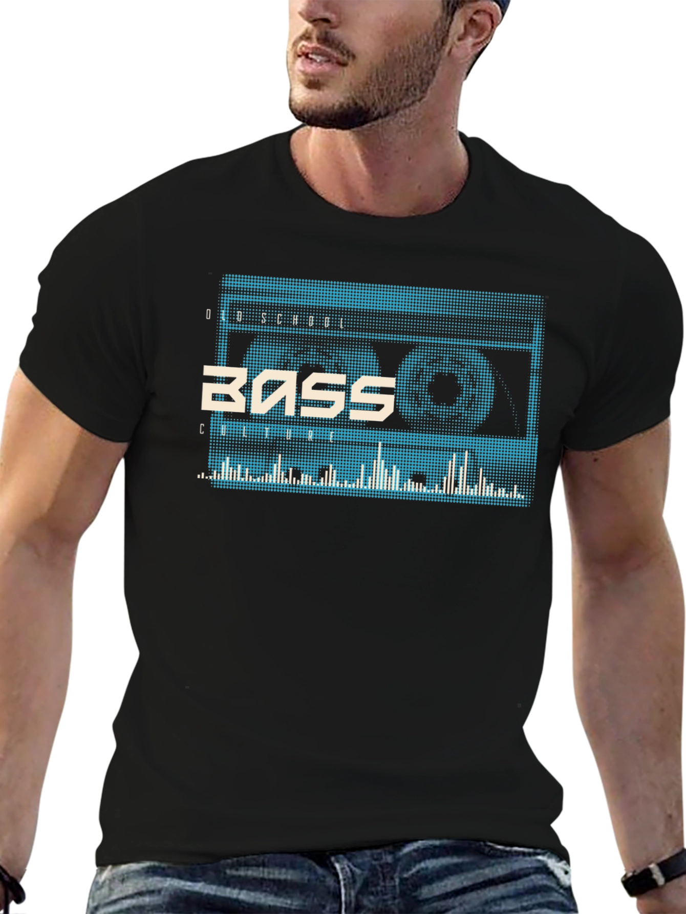 Old School Bass Culture Graphic Tee
