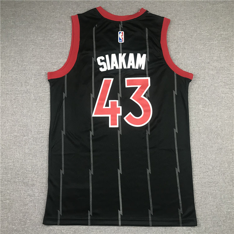 Men's Toronto Raptors Pascal Siakam Black 2020/21 Swingman Jerseys