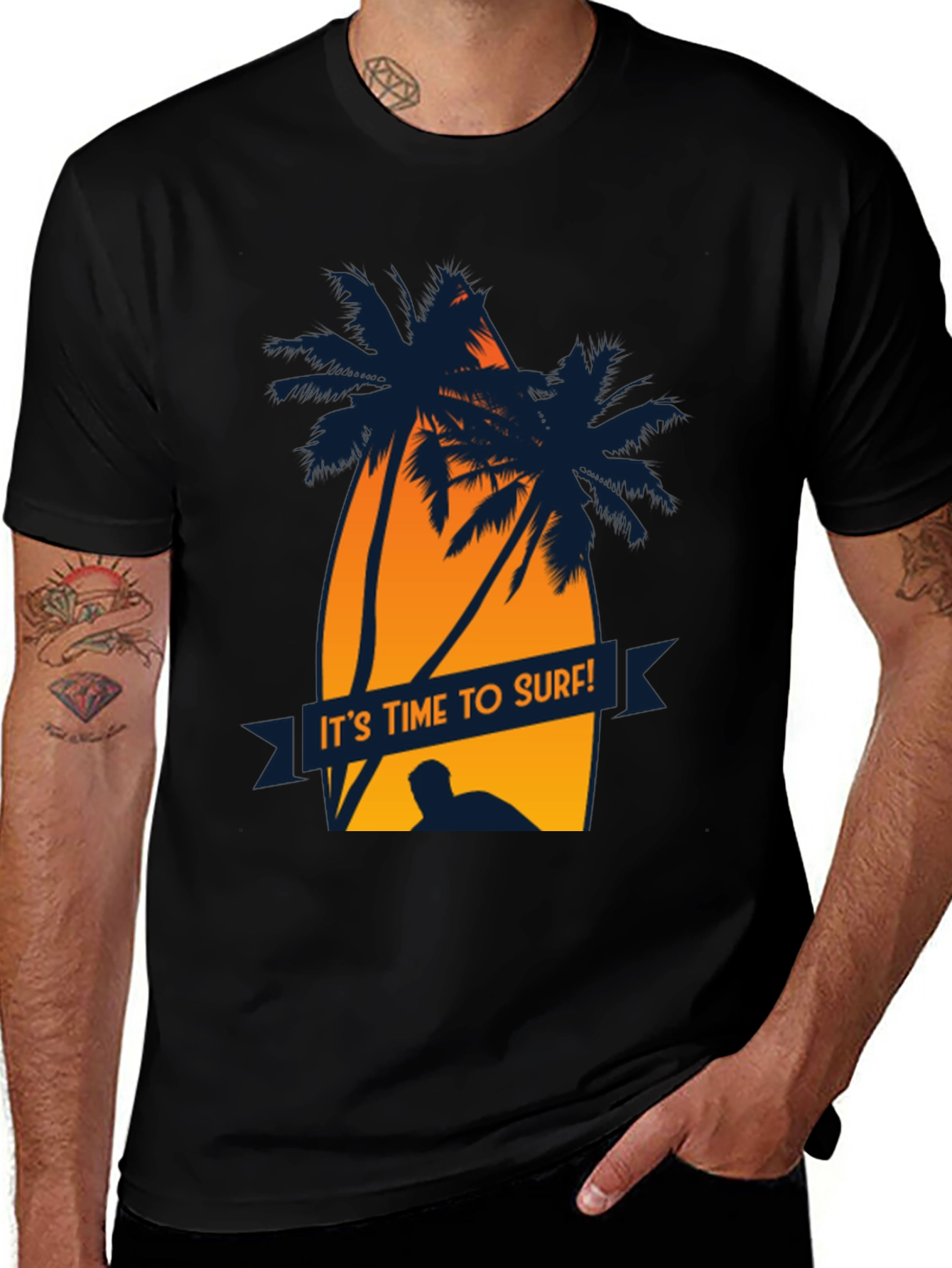 Its Time to Surf Graphic Tee