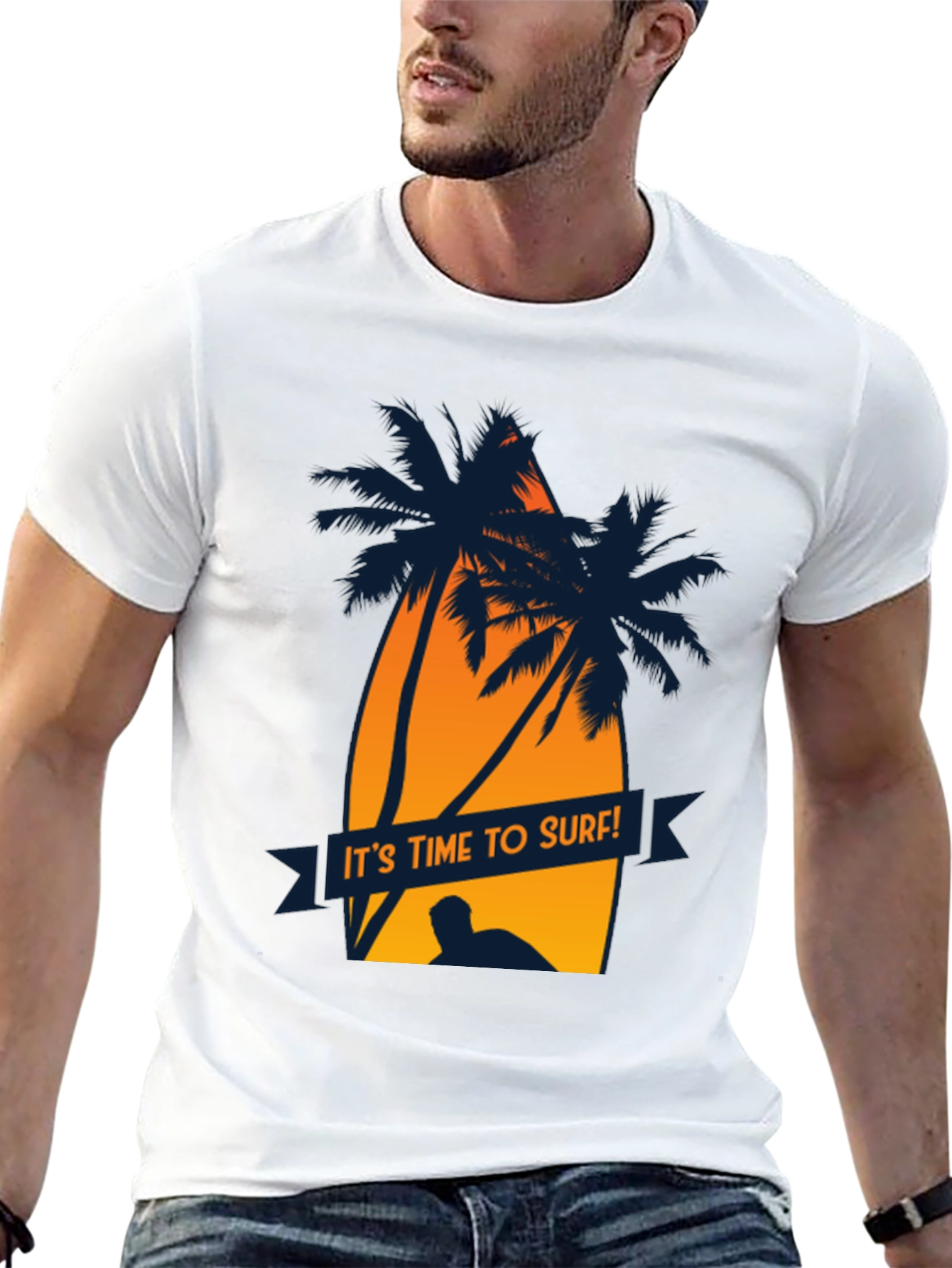 Its Time to Surf Graphic Tee