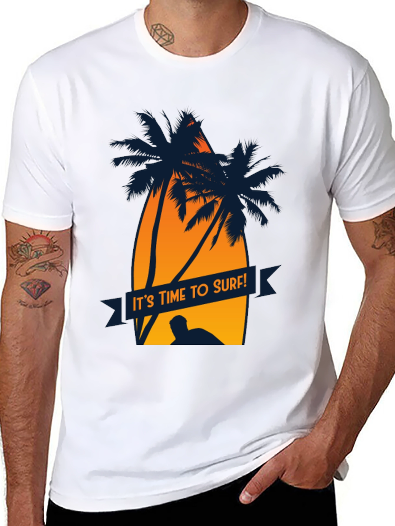 Its Time to Surf Graphic Tee