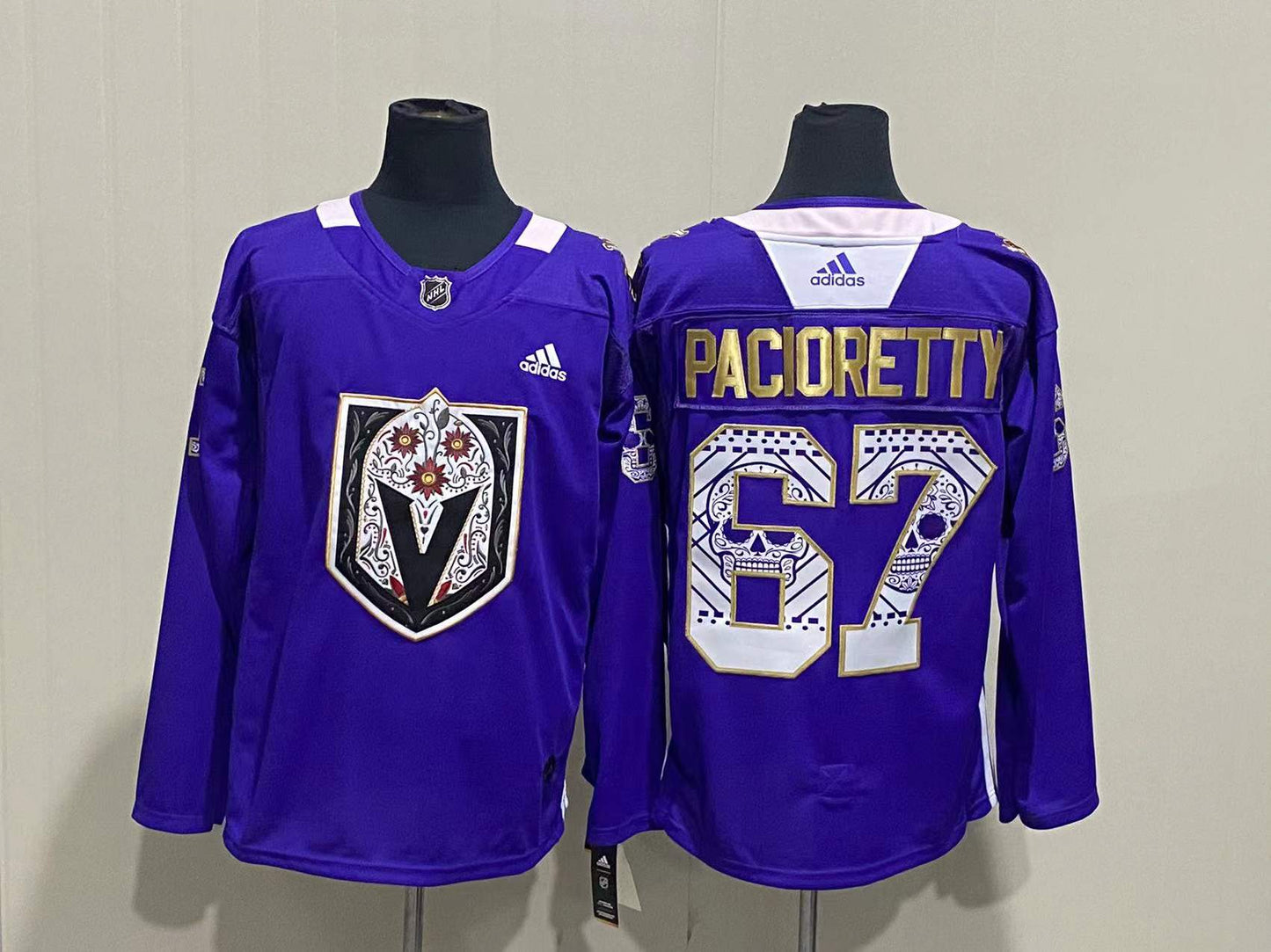 Men's Vegas Golden Knights Max Pacioretty #67 Blue Breakaway Player Jerseys