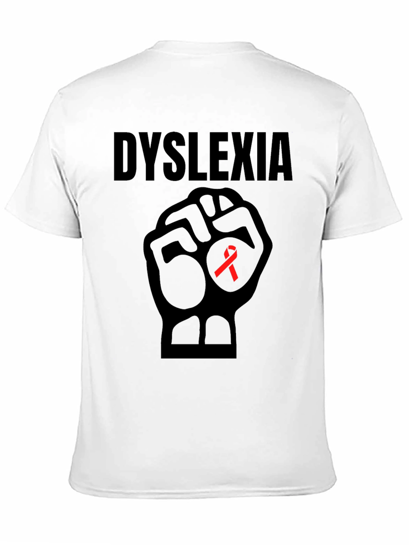 Dyslexia Awareness Fist T-Shirt