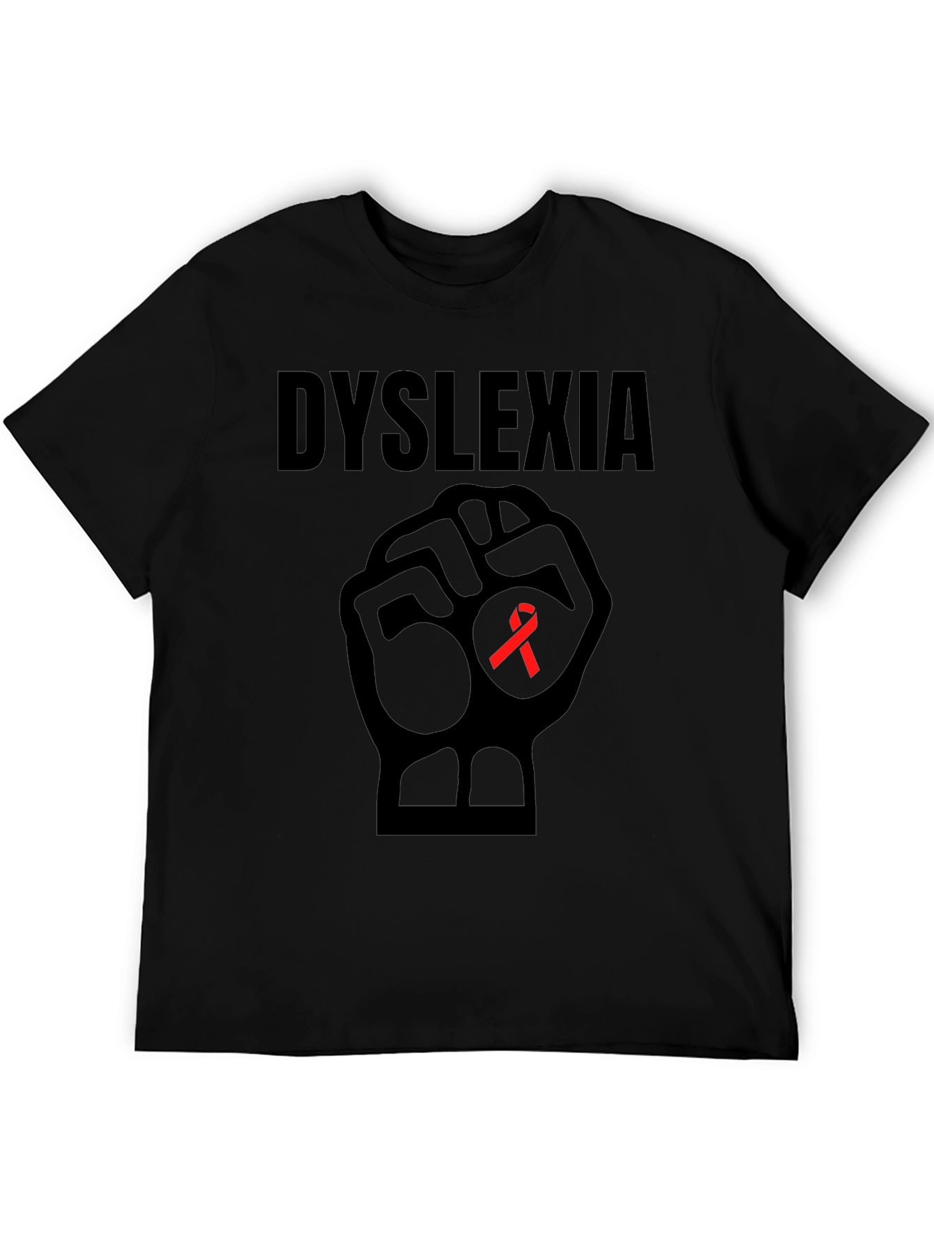 Dyslexia Awareness Fist T-Shirt