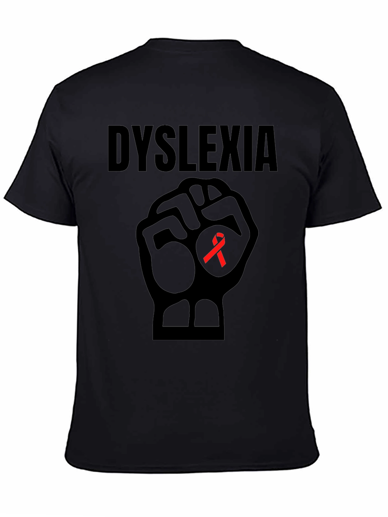 Dyslexia Awareness Fist T-Shirt