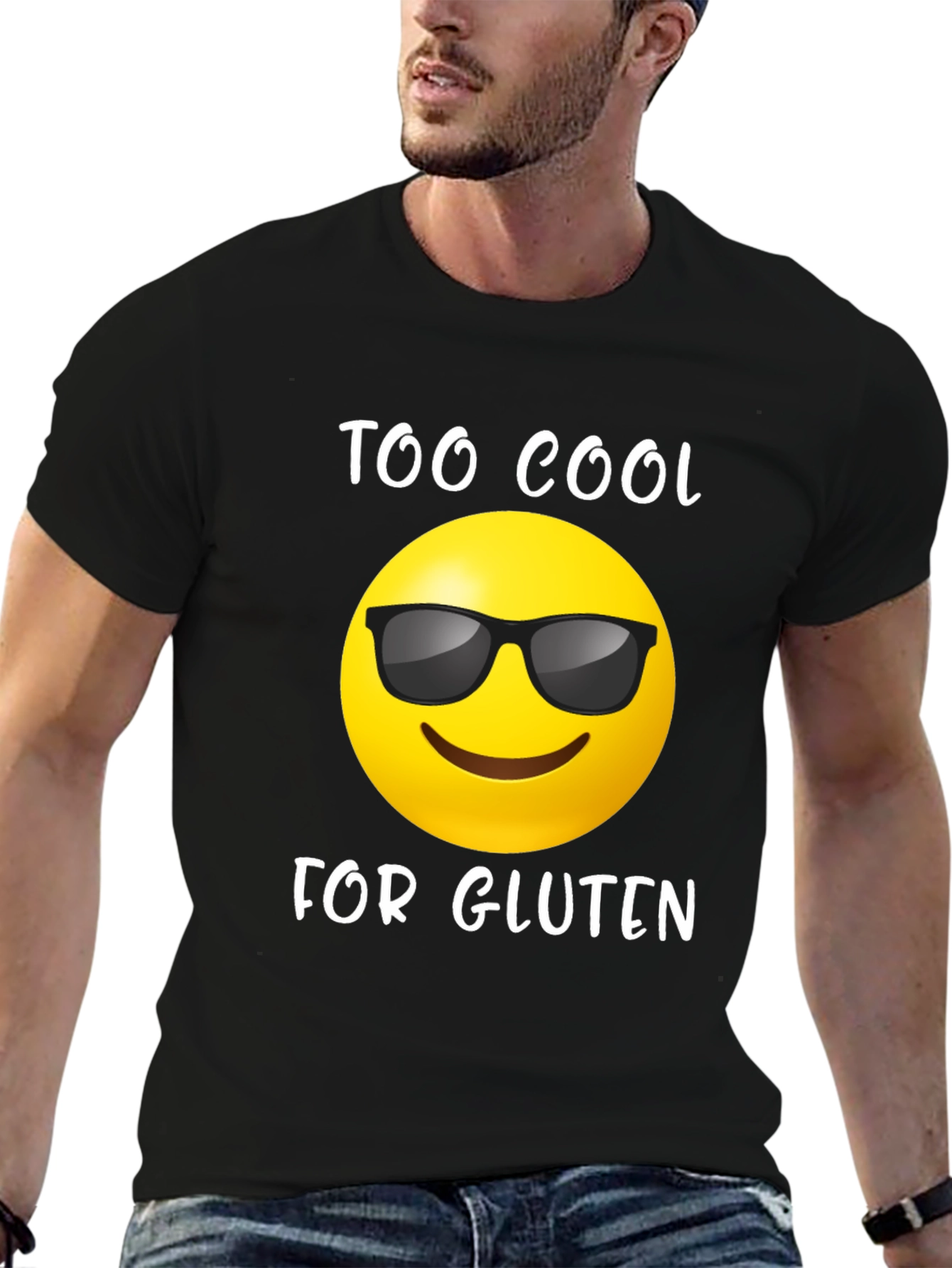 Too Cool for Gluten Graphic Tee