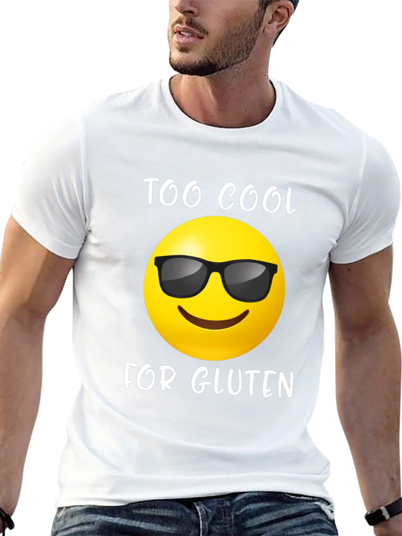 Too Cool for Gluten Graphic Tee