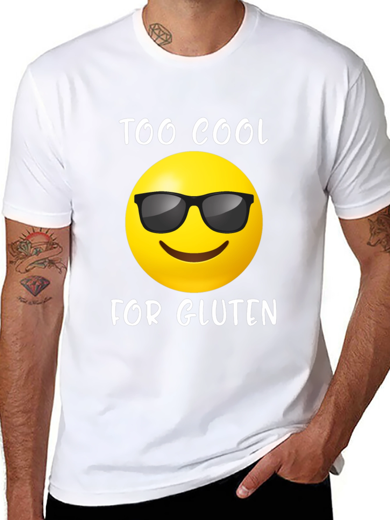 Too Cool for Gluten Graphic Tee
