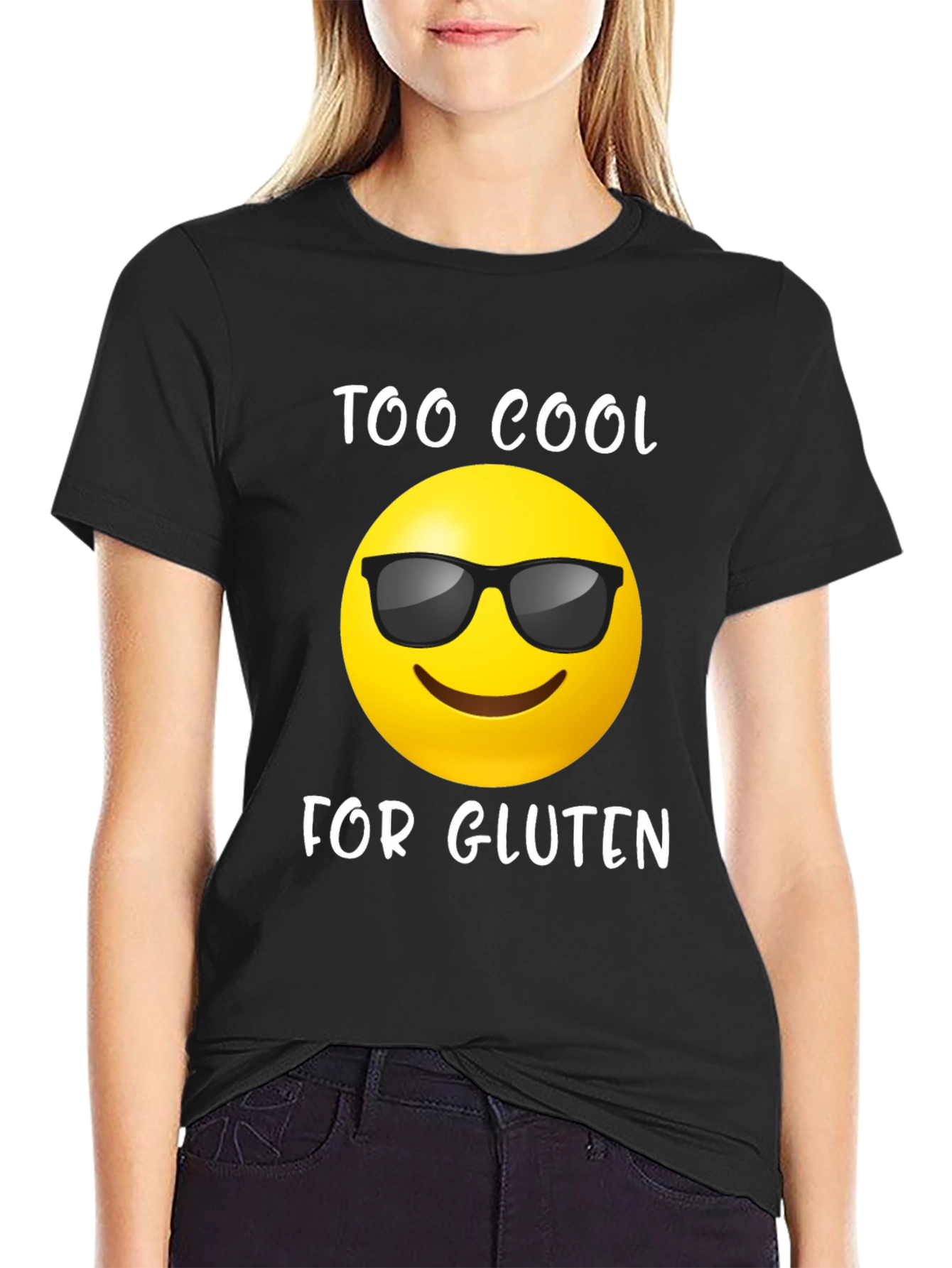 Too Cool for Gluten Graphic Tee
