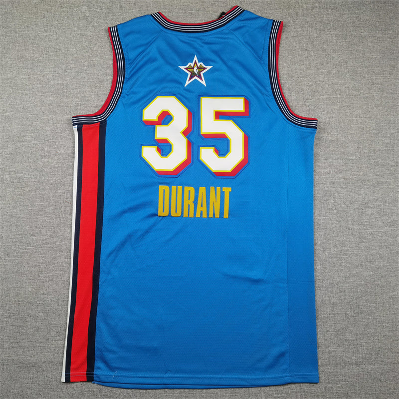Men's Phoenix Suns Kevin Durant #35 Light Blue 2025 NBA All-Star Game Swingman Player Jerseys