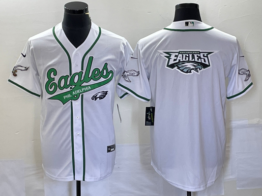 Men's Philadelphia Eagles White Game Jerseys