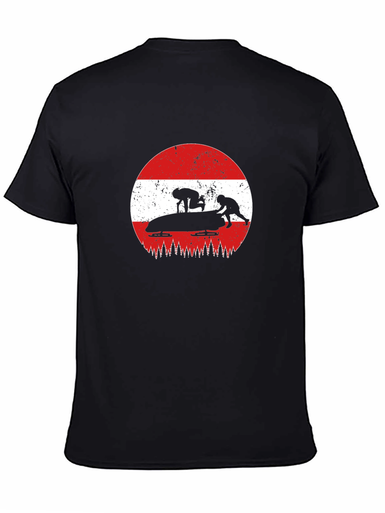 Austria Bobsledding Graphic T-Shirt