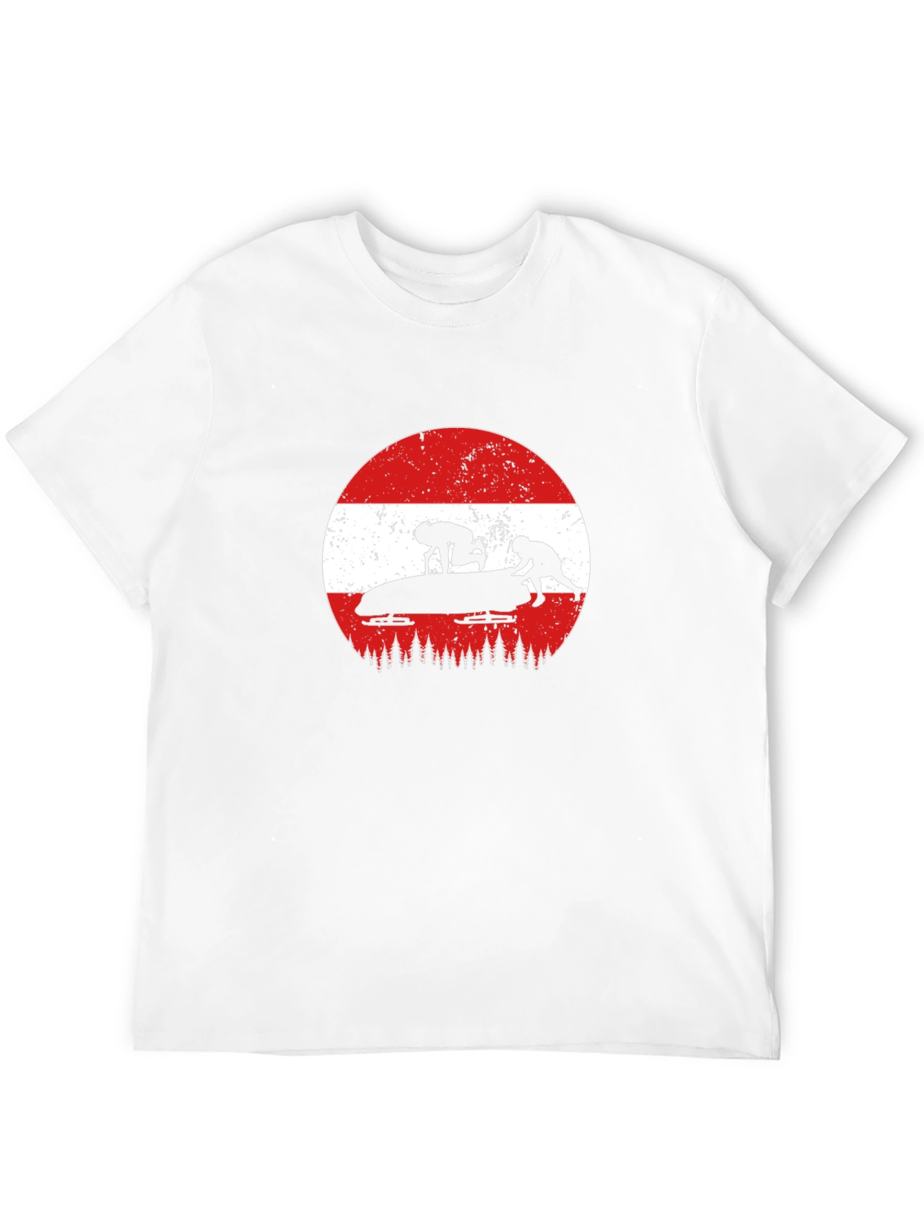 Austria Bobsledding Graphic T-Shirt