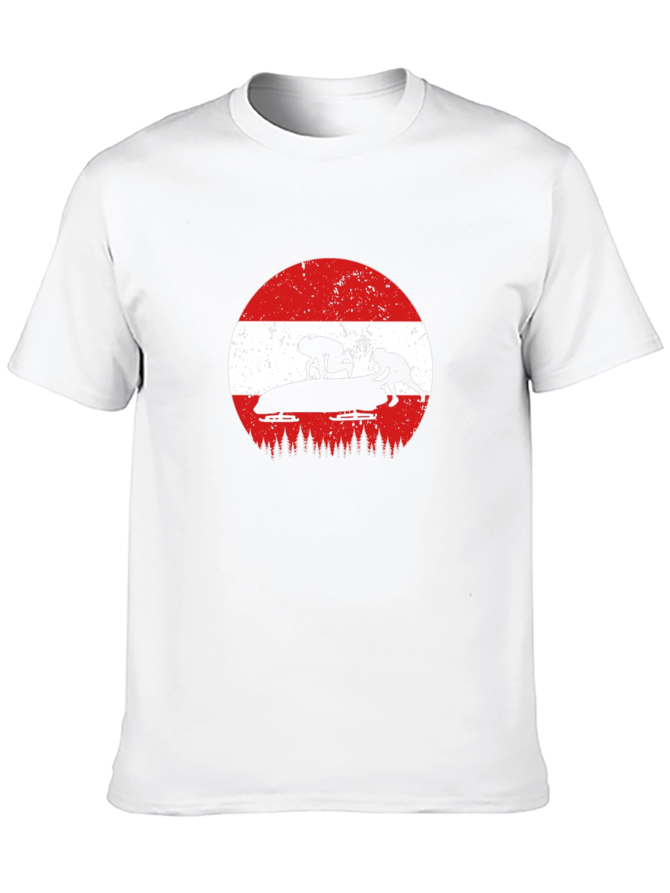 Austria Bobsledding Graphic T-Shirt