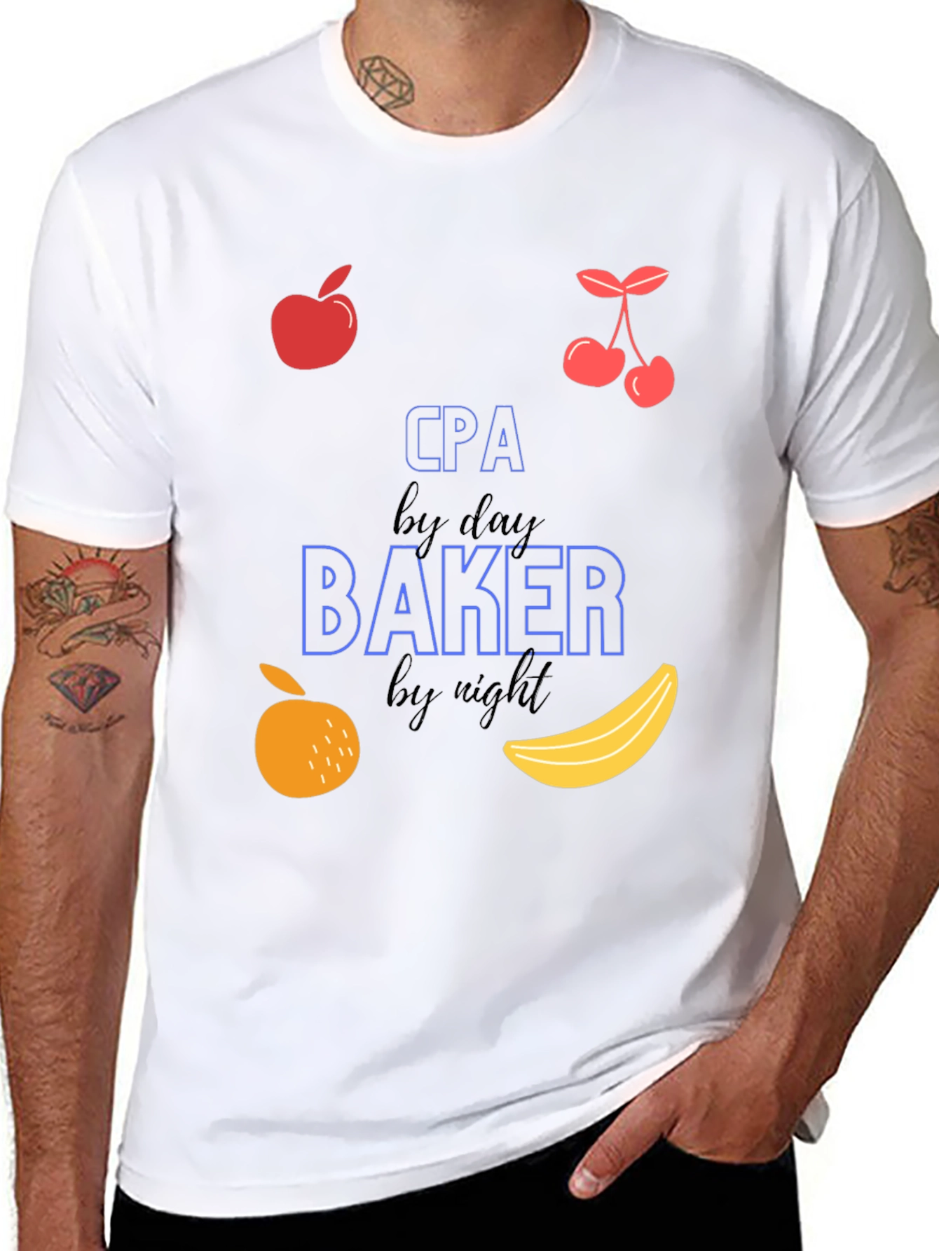CPA by Day Baker by Night Tee