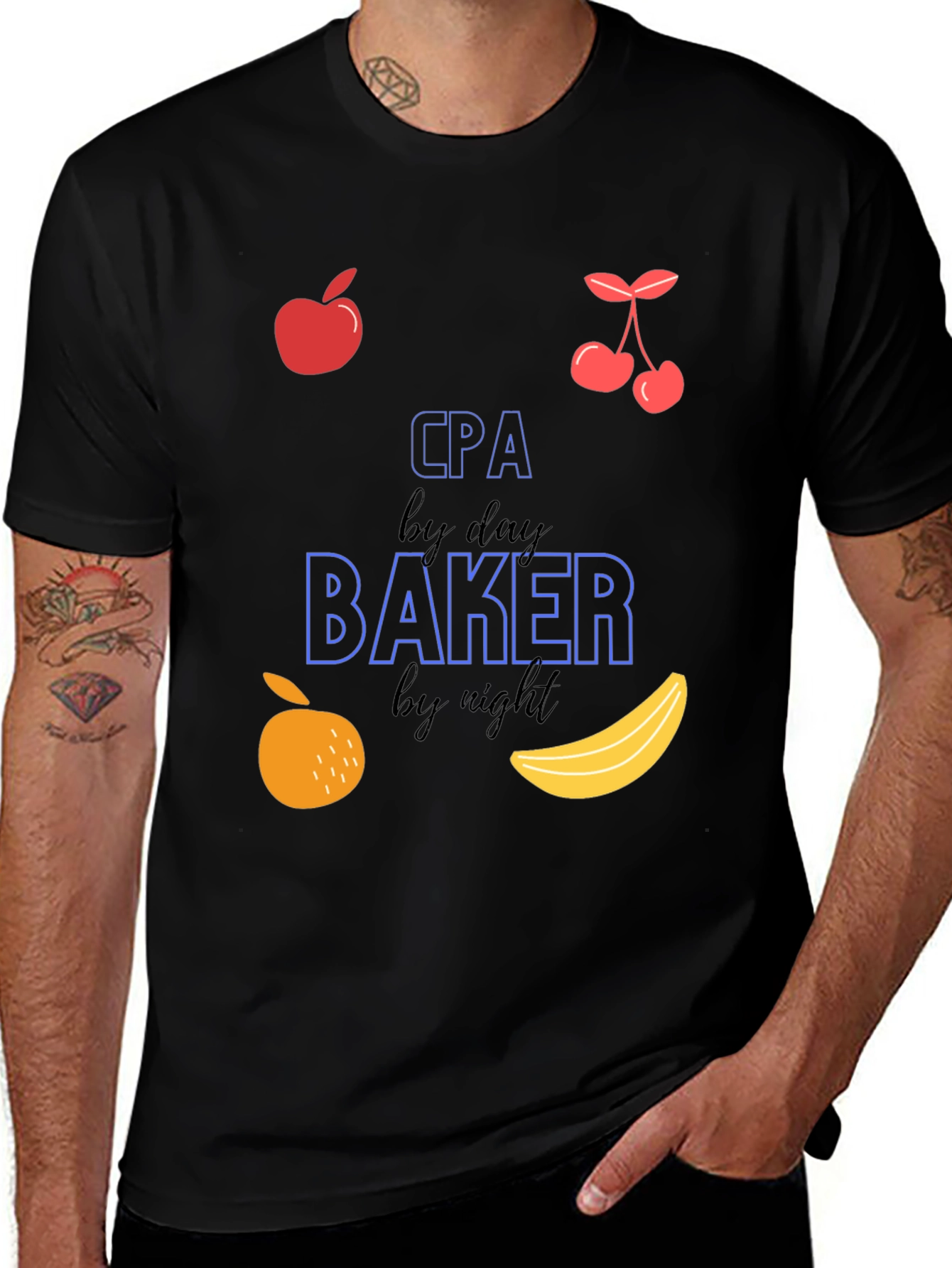 CPA by Day Baker by Night Tee
