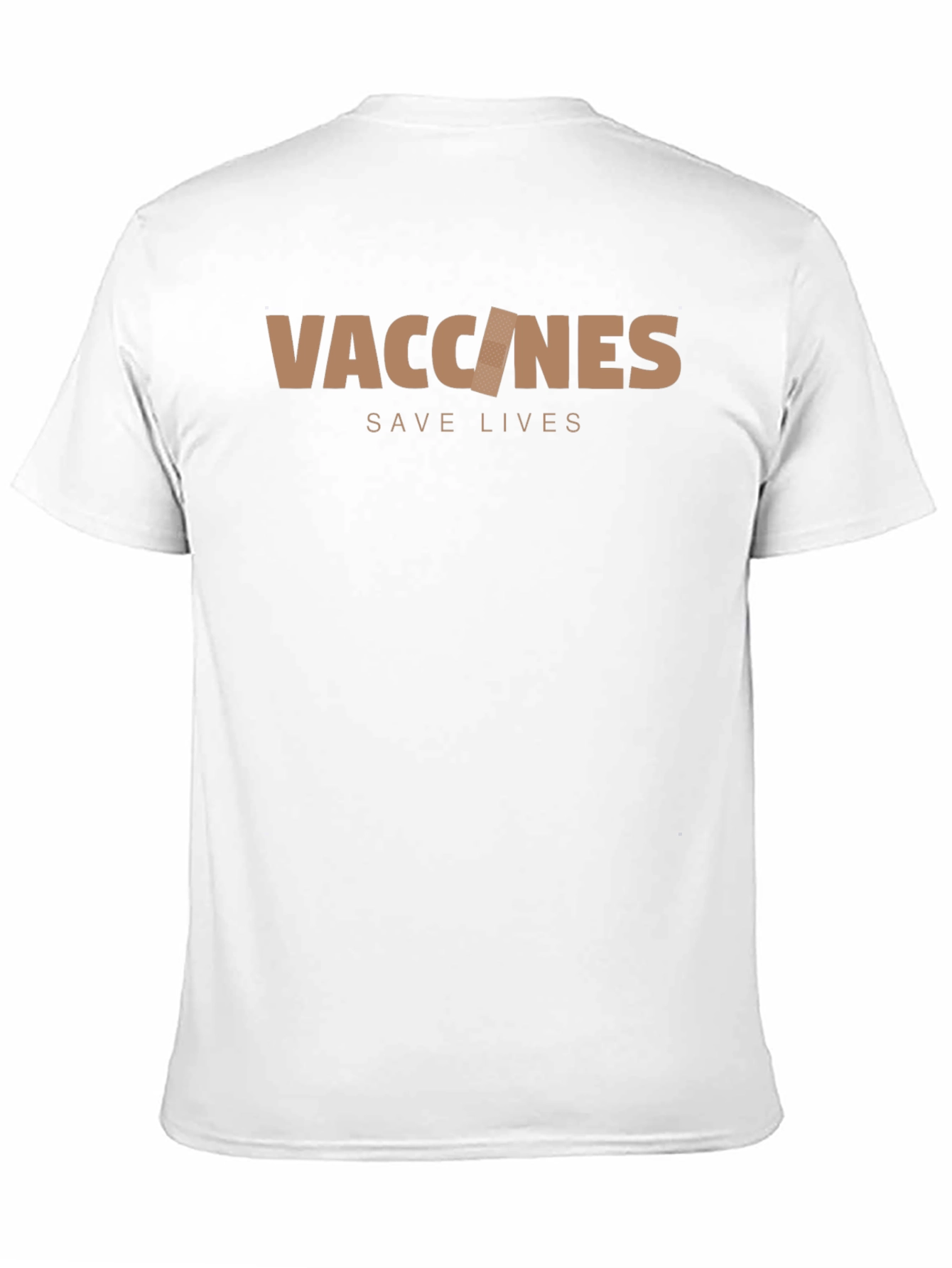 Vaccines Save Lives Graphic Tee - Black