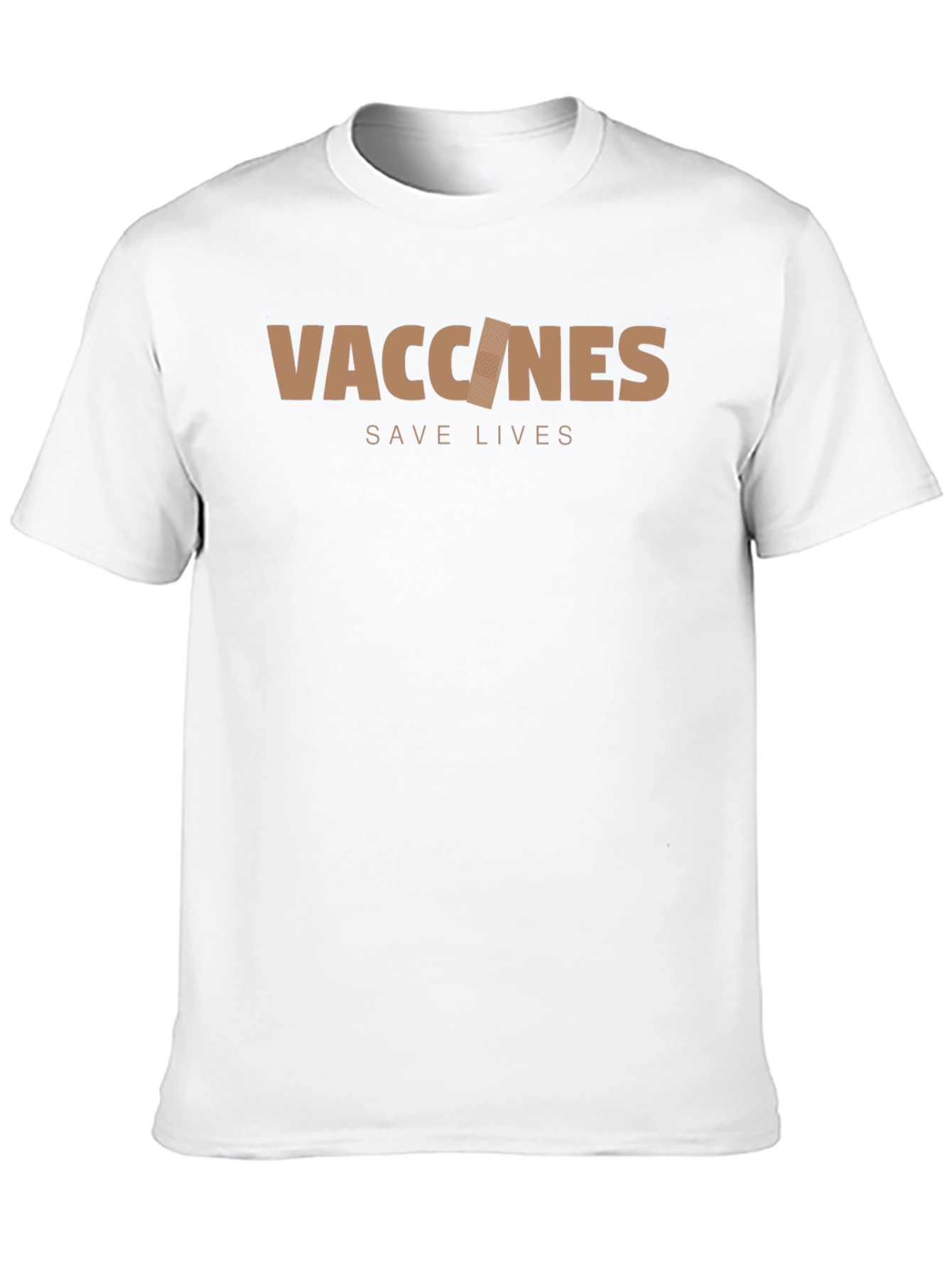 Vaccines Save Lives Graphic Tee - Black