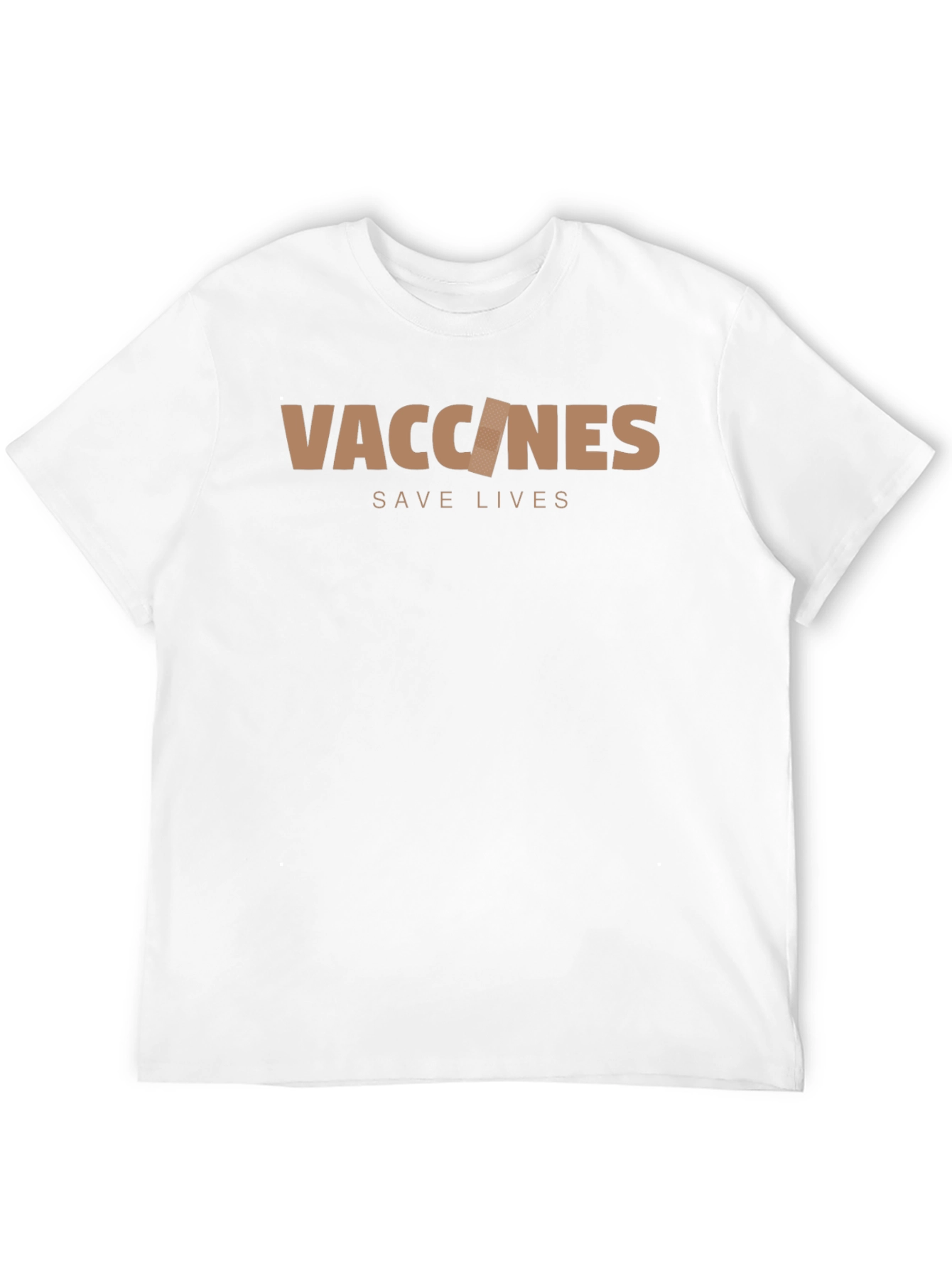 Vaccines Save Lives Graphic Tee - Black