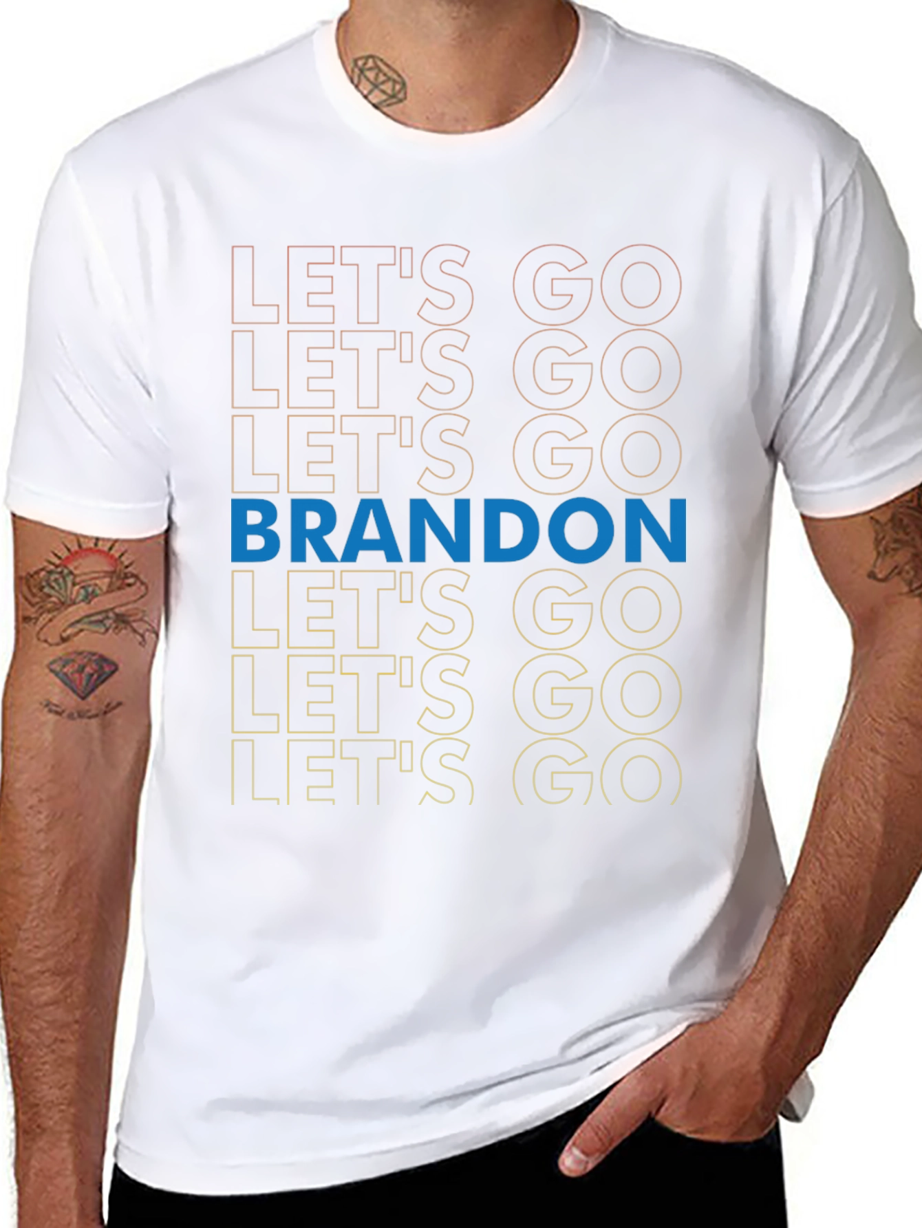 Lets Go Brandon Graphic Tee