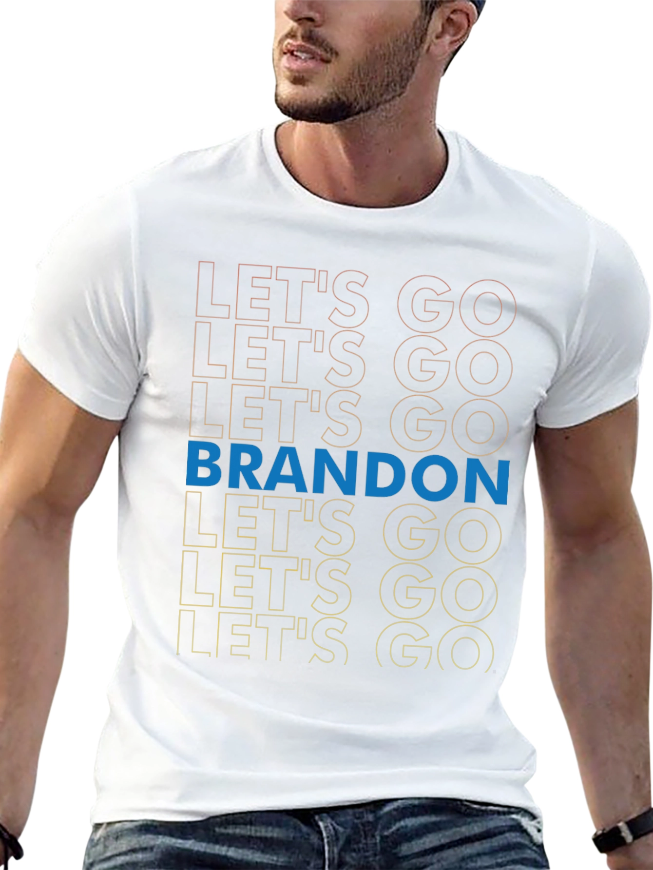 Lets Go Brandon Graphic Tee