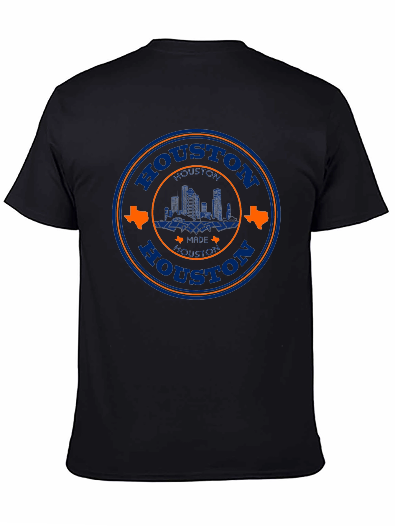 Houston Pride Graphic Tee - City Skyline Design