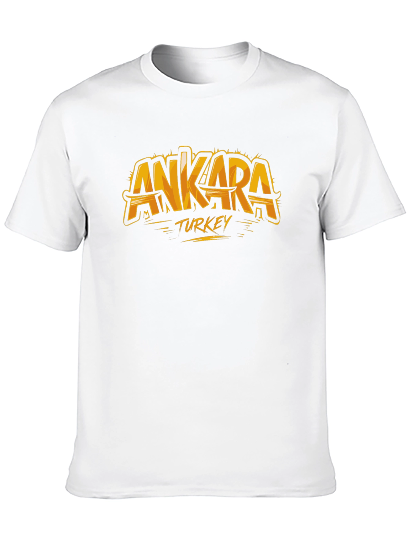 Ankara Turkey Graphic Tee - Black T-Shirt
