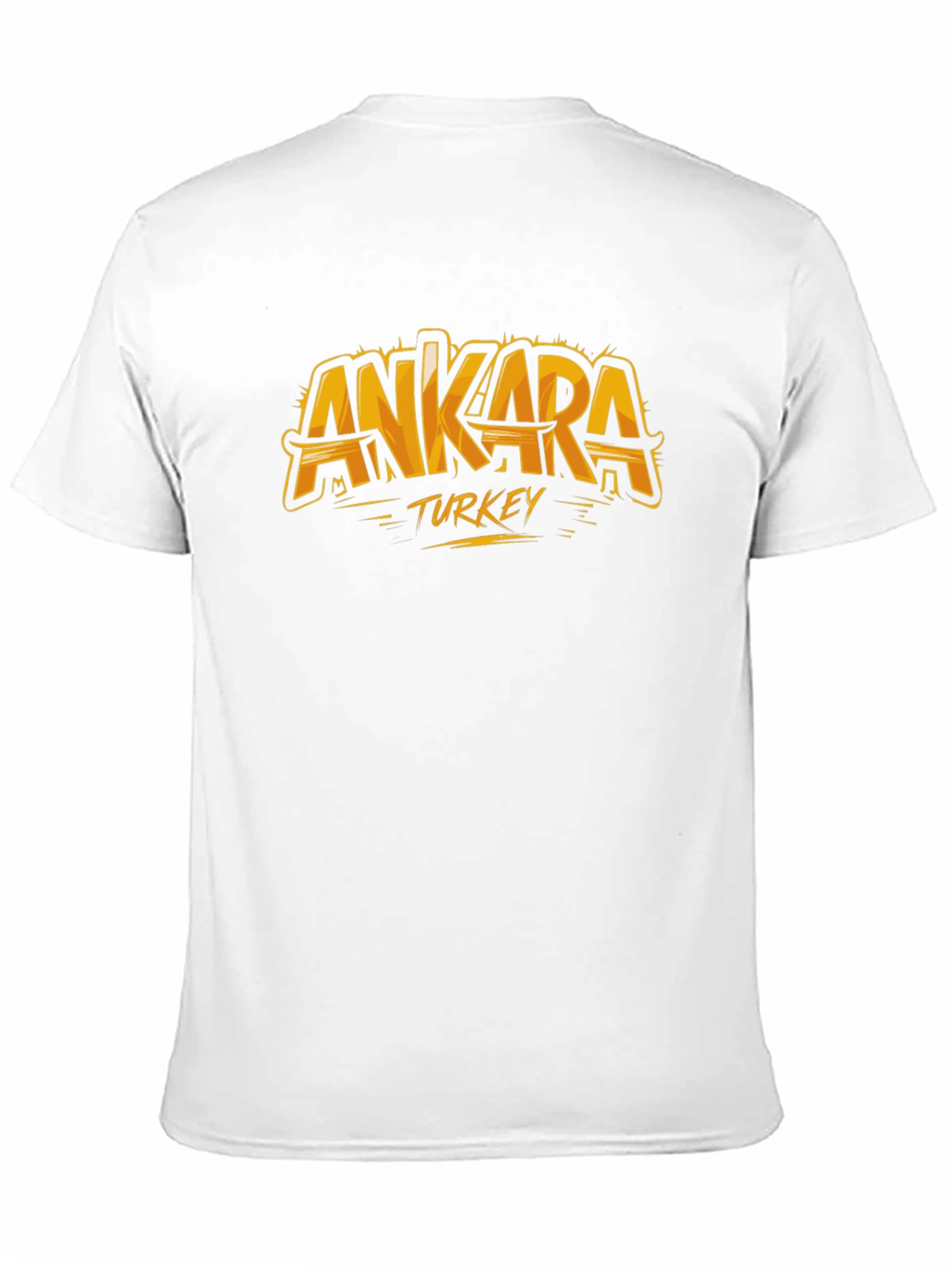 Ankara Turkey Graphic Tee - Black T-Shirt