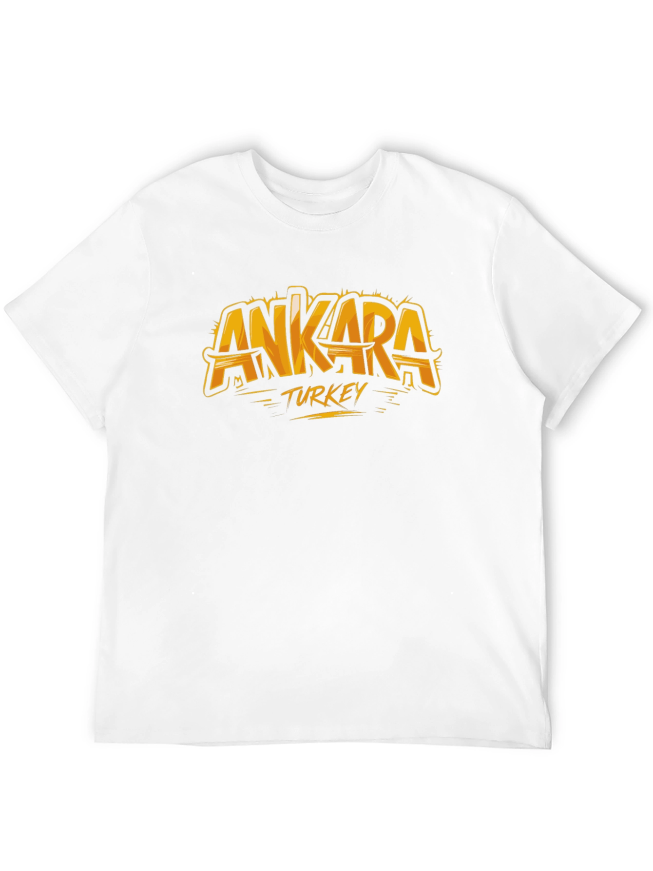 Ankara Turkey Graphic Tee - Black T-Shirt