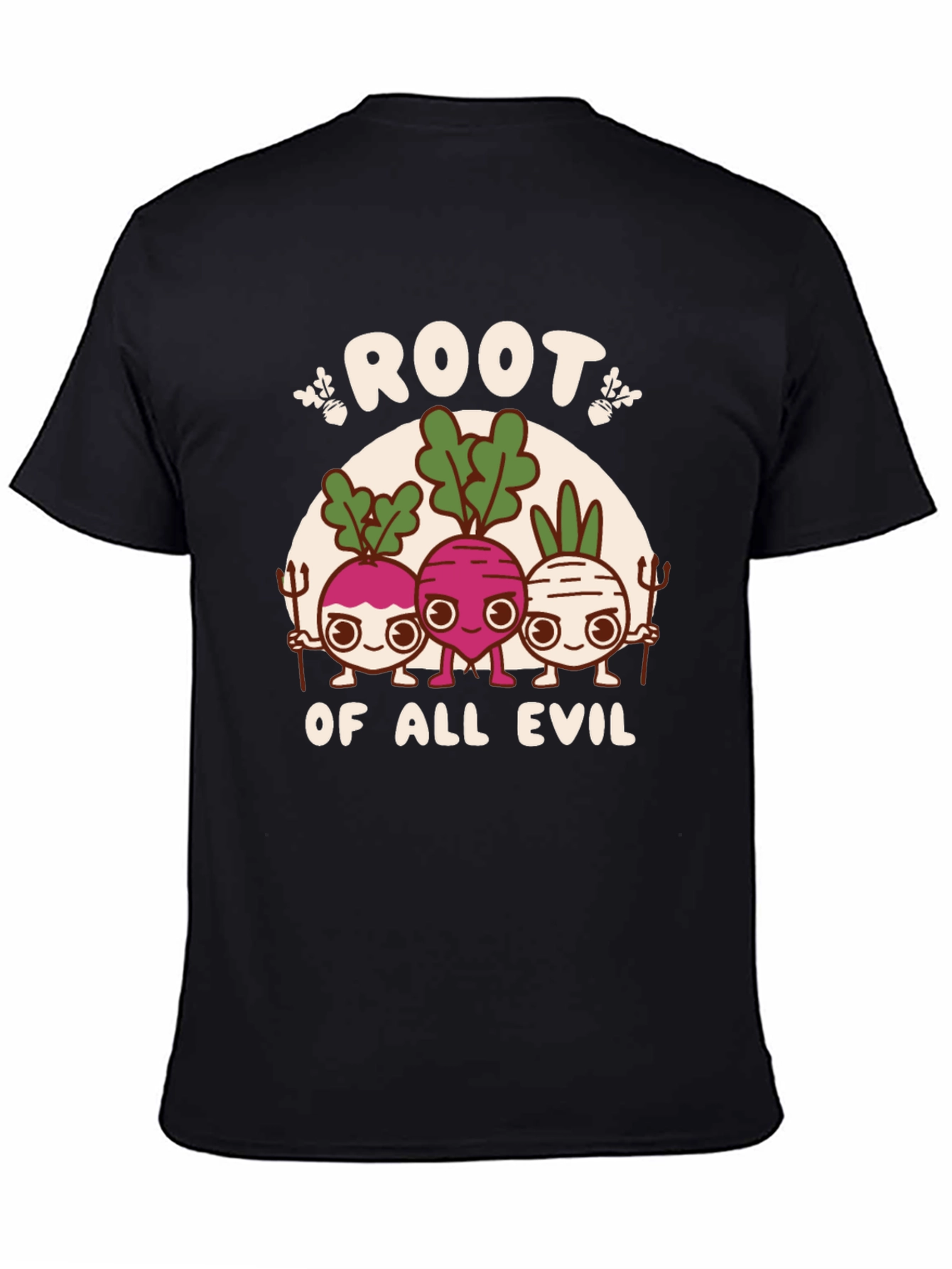 Root of All Evil Funny Graphic T-Shirt
