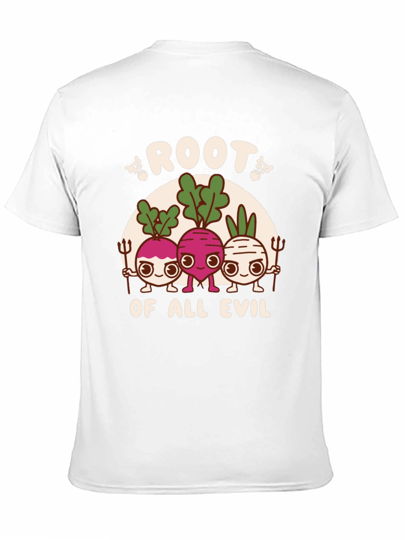 Root of All Evil Funny Graphic T-Shirt